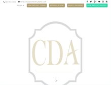 Tablet Screenshot of houstonsmilespa.com